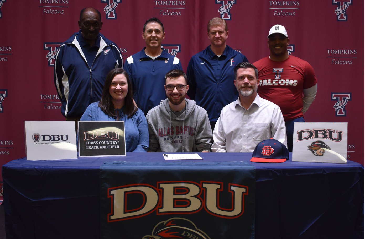 Colton Howard signed to run cross country and track and field at Dallas Baptist University.